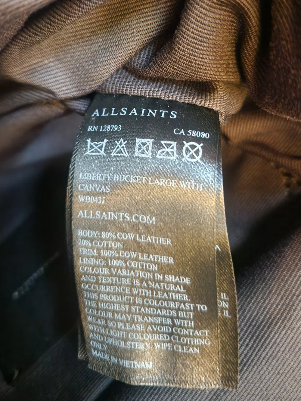 All Saints allsaints tote